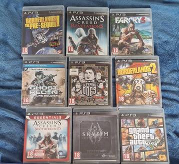 Verschillende PS3 games beschikbaar voor biedingen