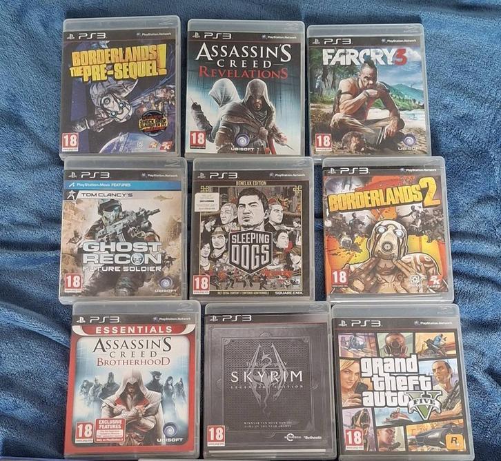 Verschillende PS3 games, Spelcomputers en Games, Games | Sony PlayStation 3, Zo goed als nieuw, Avontuur en Actie, 1 speler, Vanaf 18 jaar