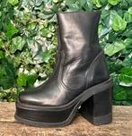 supergave vintage Nieuwe blokhaklaars van Sendra maat 36