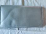 1 zilvergrijze documenthouder, 10x19 cm., Ophalen of Verzenden, Zo goed als nieuw