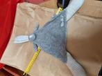 Bambino knuffel doekje konijn grijs nr 2, Ophalen of Verzenden, Zo goed als nieuw, Konijn