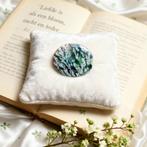 Zevenkleurige Dendrietagaat Cabochon - Tuinlandschap, Ophalen of Verzenden, Nieuw