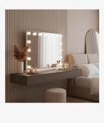 Hollywood Spiegel met Verlichting & Bluetooth.Nieuw in doos, Ophalen, Metaal of Aluminium, Nieuw, 50 tot 100 cm