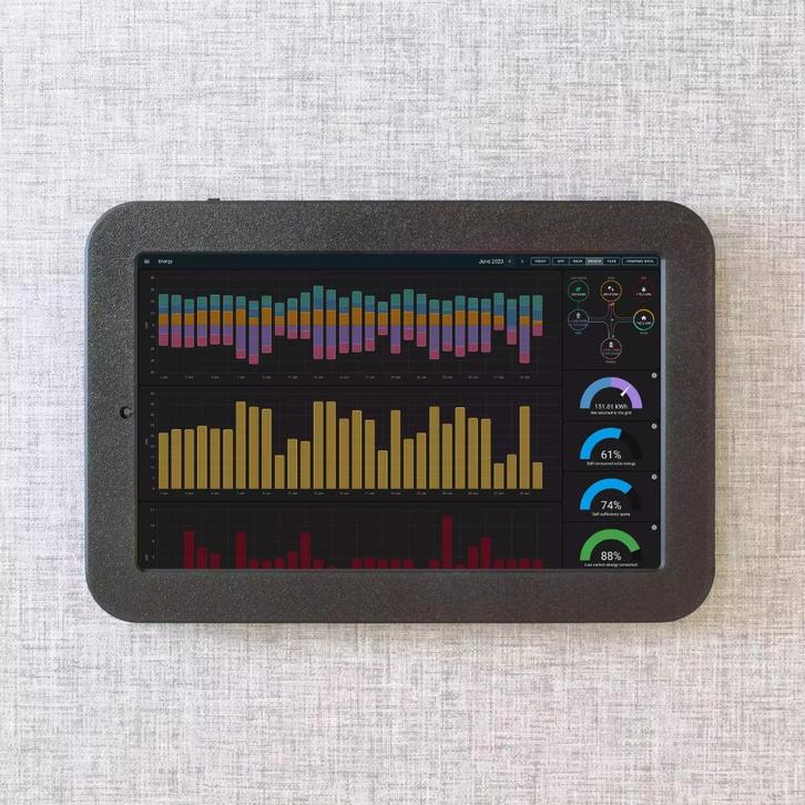 Samsung Galaxy Tab S6 Lite wall mount / muur beugel / ophang, Computers en Software, Tablet-hoezen, Zo goed als nieuw, Bescherming voor- en achterkant