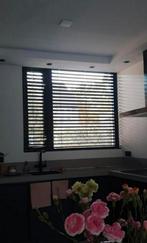 Bamboe Jaloezieën 1653mmx1400mm, Huis en Inrichting, Stoffering | Gordijnen en Lamellen, Ophalen, Zwart, 150 tot 200 cm, Zo goed als nieuw