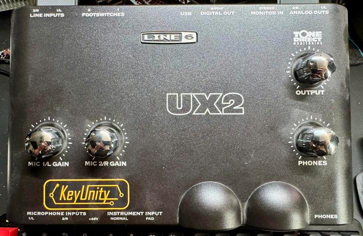 Line6 POD Studio UX2, Muziek en Instrumenten, Effecten, Zo goed als nieuw, Delay of Echo, Distortion, Overdrive of Fuzz, Volume
