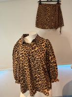 Harper&yve blouse met bijpassende broek rokje  maat m, Kleding | Dames, Blouses en Tunieken, Maat 38/40 (M), Bruin, Ophalen of Verzenden