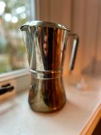 Giannina Percolator - 9 kops - RVS - Inductie geschikt, Gebruikt, Koffiemachine, Gemalen koffie, Ophalen of Verzenden