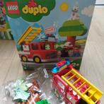Duplo Lego Brandweerauto brandweer brandweertruck 10901, Ophalen, Zo goed als nieuw, Complete set, Duplo