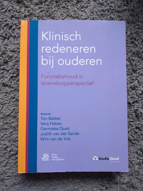 Klinisch redeneren bij ouderen, Boeken, Studieboeken en Cursussen, Zo goed als nieuw, HBO, Beta, Ophalen of Verzenden