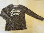 Vingino leuke panterprint trui sweater maat 12 = 152, Meisje, Trui of Vest, Zo goed als nieuw, Verzenden