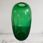 Vintage Ikea Stockholm vaas 40 cm hoog Maria Vinka, Gebruikt, Huysmans, Ophalen of Verzenden, Glas