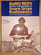 Buddy Rich's Modern Interpretation of Snare Drum Rudiments, Muziek en Instrumenten, Bladmuziek, Les of Cursus, Gebruikt, Ophalen of Verzenden