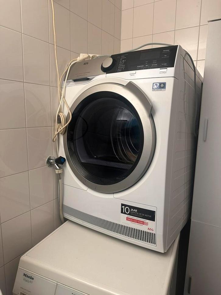 aeg 8000 series lavatherm droger, Witgoed en Apparatuur, Wasdrogers, Zo goed als nieuw, Overige typen, Bovenlader, 8 tot 10 kg