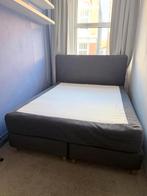 Ikea Dunvik - Compleet bed (boxspring, matras, topper), Ophalen, Gebruikt, Tweepersoons, 200 cm