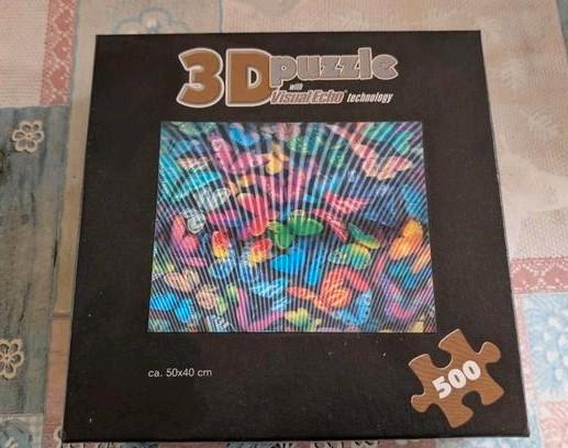 3D Puzzel Vlinders - 500 Stukjes, Hobby en Vrije tijd, Denksport en Puzzels, Nieuw, Legpuzzel, 500 t/m 1500 stukjes, Ophalen