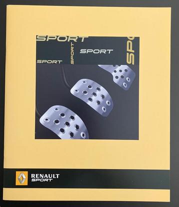 Renault Sport modellen brochure UK 2005 beschikbaar voor biedingen