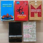 4 boeken van Herman Koch, Ophalen of Verzenden, Zo goed als nieuw, Nederland