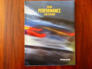 Volvo Performance 1998 S70 V70 850 brochure beschikbaar voor biedingen