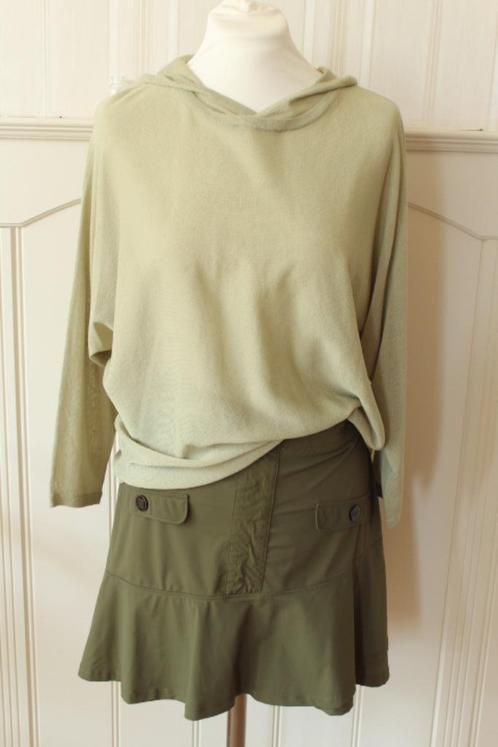 top van OPUS maat 38, Kleding | Dames, Tops, Zo goed als nieuw, Maat 38/40 (M), Groen, Lange mouw, Ophalen of Verzenden
