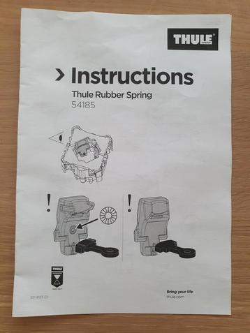 Thule Rubber Spring 54185 beschikbaar voor biedingen