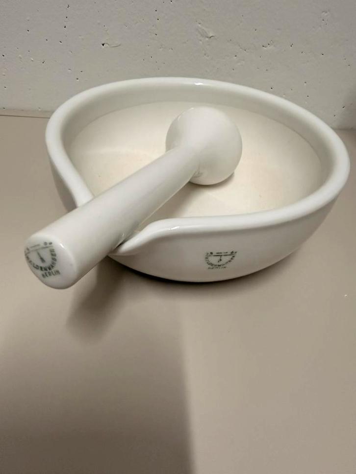 Apothekersvijzel vijzel Vintage Haldenwanger Berlin, Antiek en Kunst, Antiek | Keramiek en Aardewerk, Ophalen of Verzenden