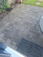 Wildverband zwart 15m2, Tuin en Terras, Tegels en Klinkers, Ophalen, Gebruikt, Beton, 10 m² of meer