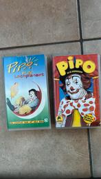 2x Pipo de clown, leuke films uit de oude doos, VHS, Alle leeftijden, Ophalen of Verzenden, Zo goed als nieuw