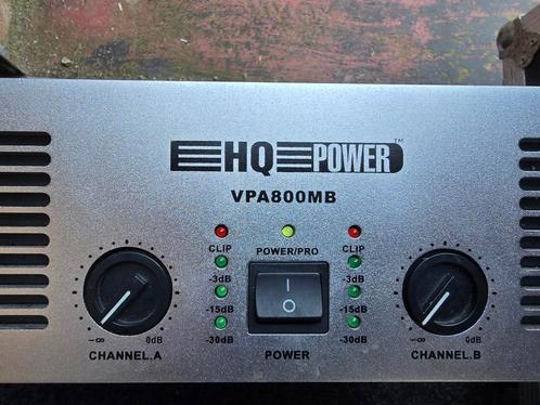 hq power 800 mb, Muziek en Instrumenten, Versterkers | Keyboard, Monitor en PA, Gebruikt, P.A., Minder dan 500 watt, Ophalen of Verzenden