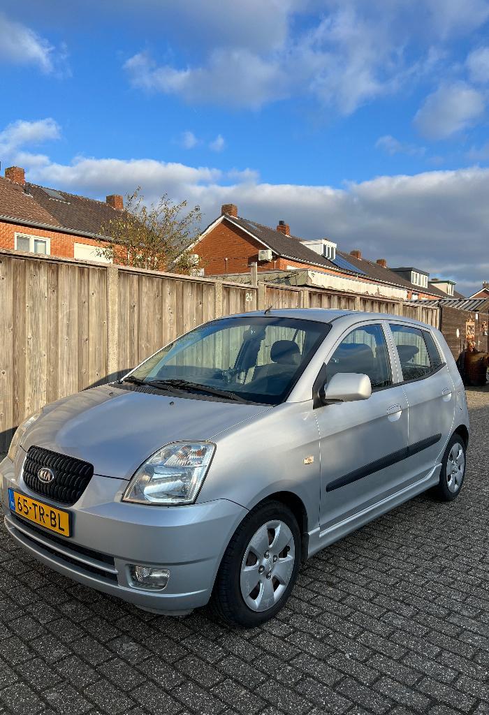 Kia Picanto 1.0 2007 Grijs, Auto's, Kia, Particulier, Picanto, Airconditioning, Bluetooth, Centrale vergrendeling, Elektrische ramen
