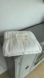 laken 100% linnen 160x280, laken, grand foulard, gordijn DIY, Huis en Inrichting, Ophalen of Verzenden, Zo goed als nieuw, Rechthoek