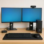 Thuiswerk Set met Desktop PC – 2x Dell 24inch Monitor, Ophalen of Verzenden, Elektrisch, Zo goed als nieuw