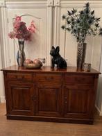 Massief eiken 3-deurs DRESSOIR TV-MEUBEL Eichholtz flamant, Ophalen, Eichholtz, 150 tot 200 cm, Eikenhout