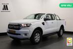 Ford Ranger 2.0 EcoBlue XLT 170PK 4X4 SuperCab EURO 6 - A/C, Stof, Gebruikt, 4 cilinders, Wit