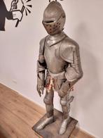 Prachtig stalen ridderharnas op sokkel. Hoogte 172cm, Ophalen, Overige soorten, Nederland, Overige typen