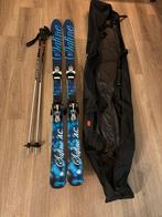 Ski's met stokken en tas, 140 tot 160 cm, Gebruikt, Carve, Skiën