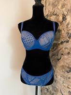 Sapph lingerie setje met 2 strings, maat 75D string: Medium, Kleding | Dames, Sapph, Ophalen of Verzenden, Blauw, Setje