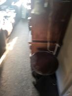 Heel ouwt  kranten  bak  met  Lamp en tafel  blat, Ophalen of Verzenden