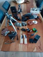 Verzameling camera's en toebehoren analoog, Verzamelen, Fotografica en Filmapparatuur, Flitser, Ophalen of Verzenden