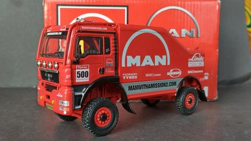 Man TGS Dakar Rally Team Stacey 1:43 Eligor Pol, Hobby en Vrije tijd, Modelauto's | 1:43, Zo goed als nieuw, Bus of Vrachtwagen