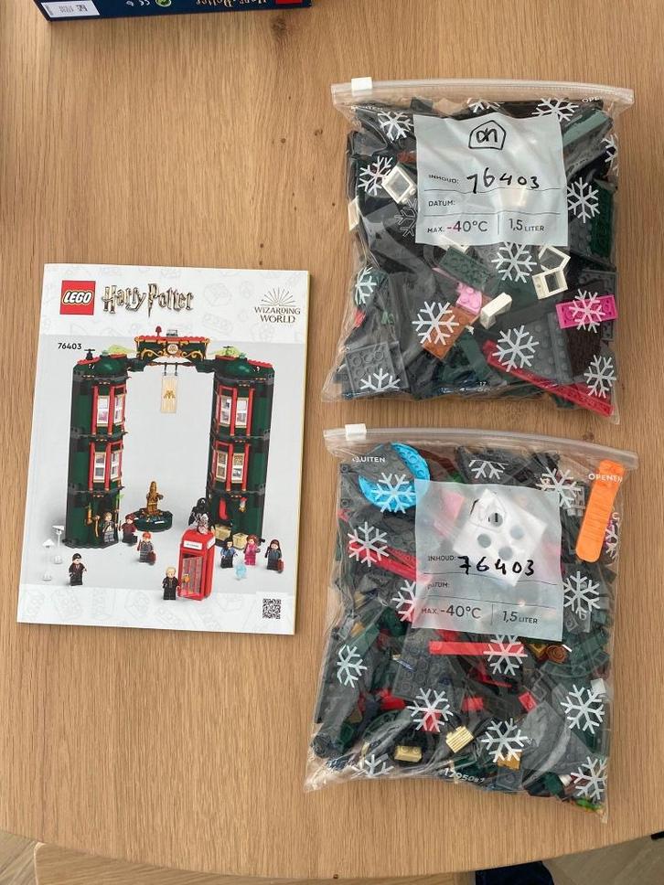 Lego Harry Potter 76403 The Ministry of Magic, Kinderen en Baby's, Speelgoed | Duplo en Lego, Zo goed als nieuw, Lego, Complete set