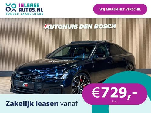 Audi A6 55 TFSI e Quattro Competition 367PK S-Line. Trekhaak, Auto's, Audi, Bedrijf, Lease, Financial lease, A6, 4x4, ABS, Achteruitrijcamera