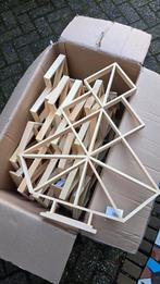 Kerstboom - kerstversiering- kerstdecoratie- houten frame, Ophalen, Nieuw