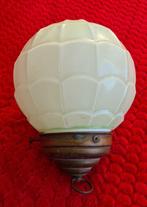 Vintage Plafondlamp, Ophalen of Verzenden, Zo goed als nieuw, Glas