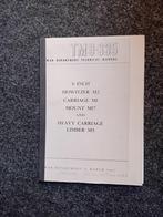 technische handboeken artillerie, Verzenden, Zo goed als nieuw, Landmacht, 1945 tot heden