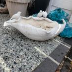Waterelement Fontijn Blad met Vogels, Tuin en Terras, Ophalen, Gebruikt