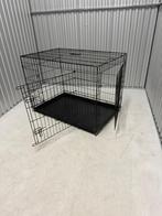 Mooie zwarte grote bench, Dieren en Toebehoren, Hondenhokken, Ophalen, Gebruikt, 110 cm of meer, 65 tot 100 cm