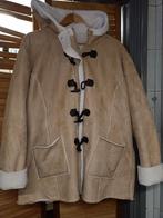 Lammy coat, beige / creme, houtje touwtje jas, Maat 52/54, Beige, Ophalen of Verzenden, Zo goed als nieuw, Maat 46/48 (XL) of groter
