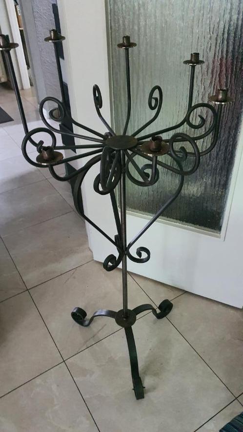 Kandelaar met 7 armen Hoogte 126 cm Diameter 56 cm 10 KG, Huis en Inrichting, Woonaccessoires | Kandelaars en Kaarsen, Gebruikt