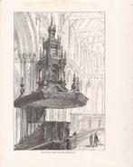 Amsterdam, The Pulpit New Church Preekstoel Nieuwe Kerk, Antiek en Kunst, Ophalen of Verzenden
